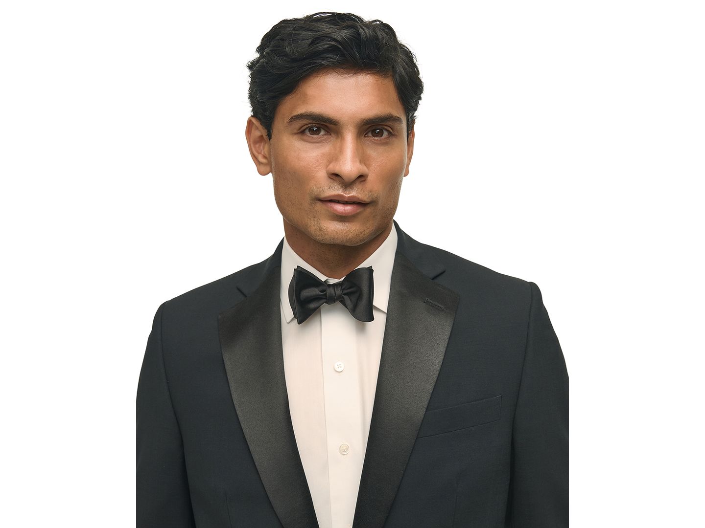 Мужские куртки Brooks Brothers Classic-Fit Wool Blend Tuxedo Suit Separates, цвет: Чёрный — фото 3