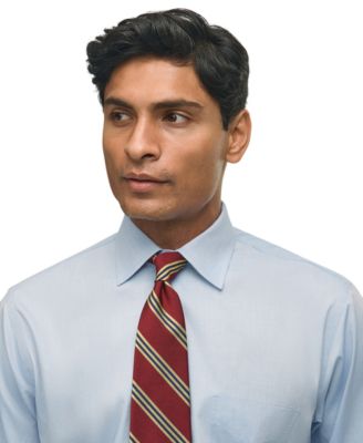 Brooks Brothers - Men's Regular Fit Non-Iron Solid Dress Shirt