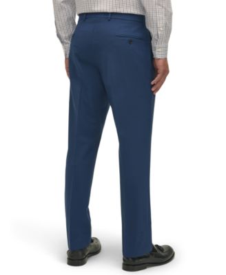 Men's Wool-Blend Stretch Classic-Fit Suit Separates Pant