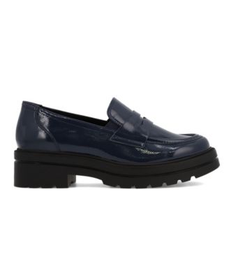 Women's Yoani Round Toe Lug Sole Loafers