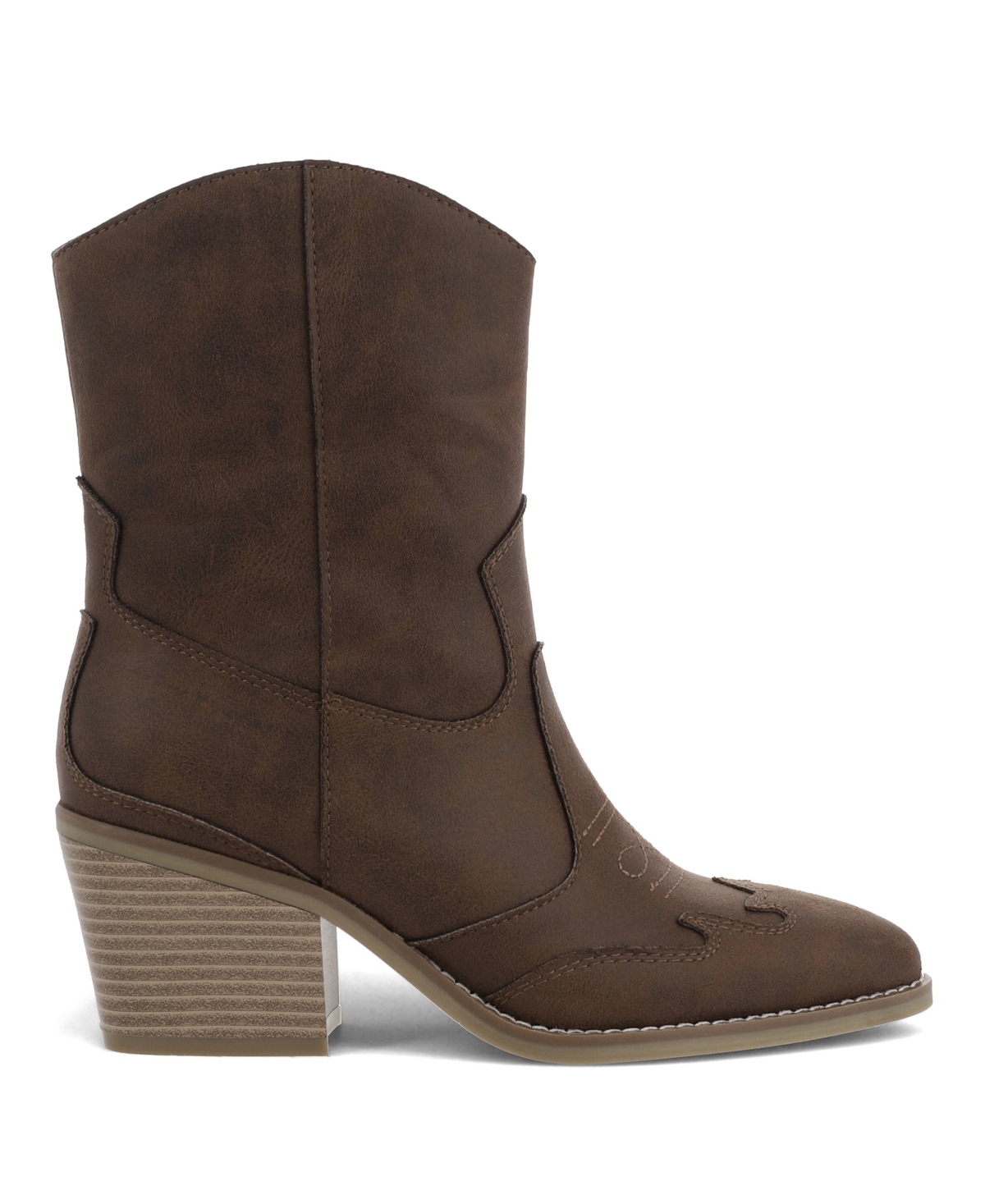Mia Clorinda Western Boot In Brown