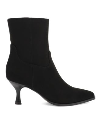 Women's Aletta Pointed Toe Kitten Heel Dress Booties