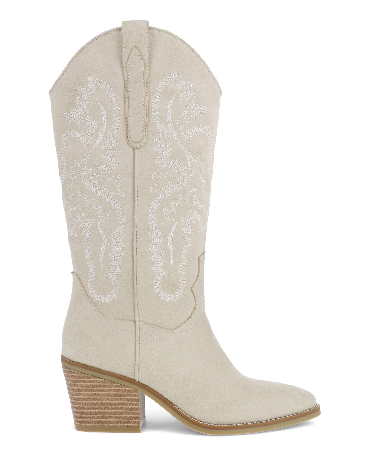 Mia Crosley Western Boot In Neutral