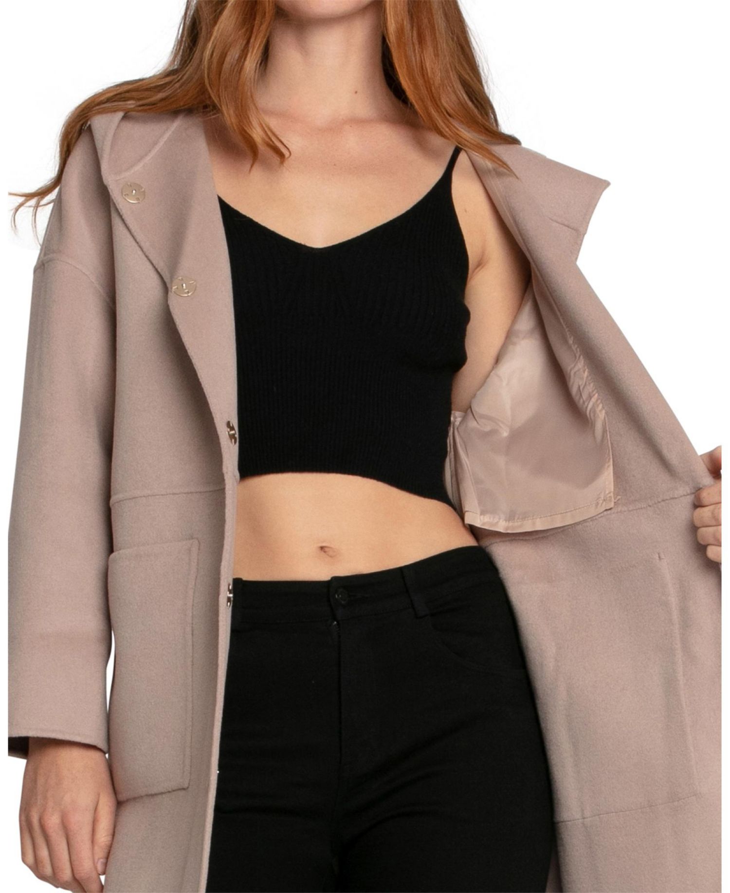 Women's Sunday Morning Hooded Coat