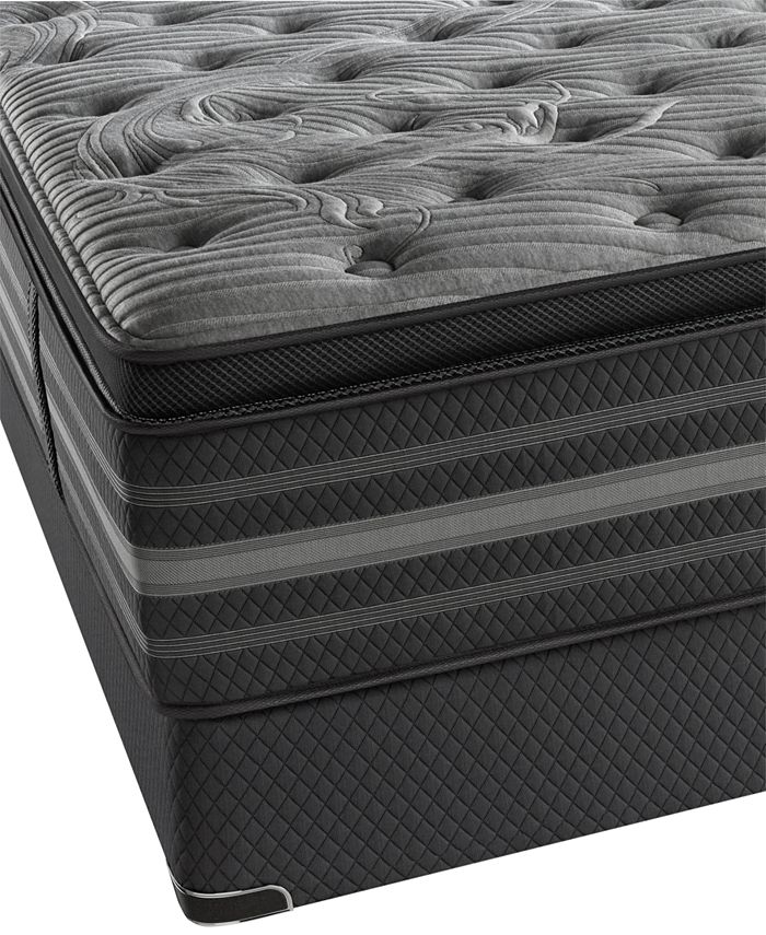 Beautyrest Lillian 18" Luxury Firm Pillow Top Mattress Set California