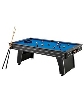 Classic Pool Table with Cue Sticks and Ball Set for Family Game Nights