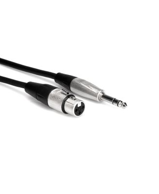 30' REAN 1/4" TRS to XLR3M Pro Balanced Interconnect Audio Cable