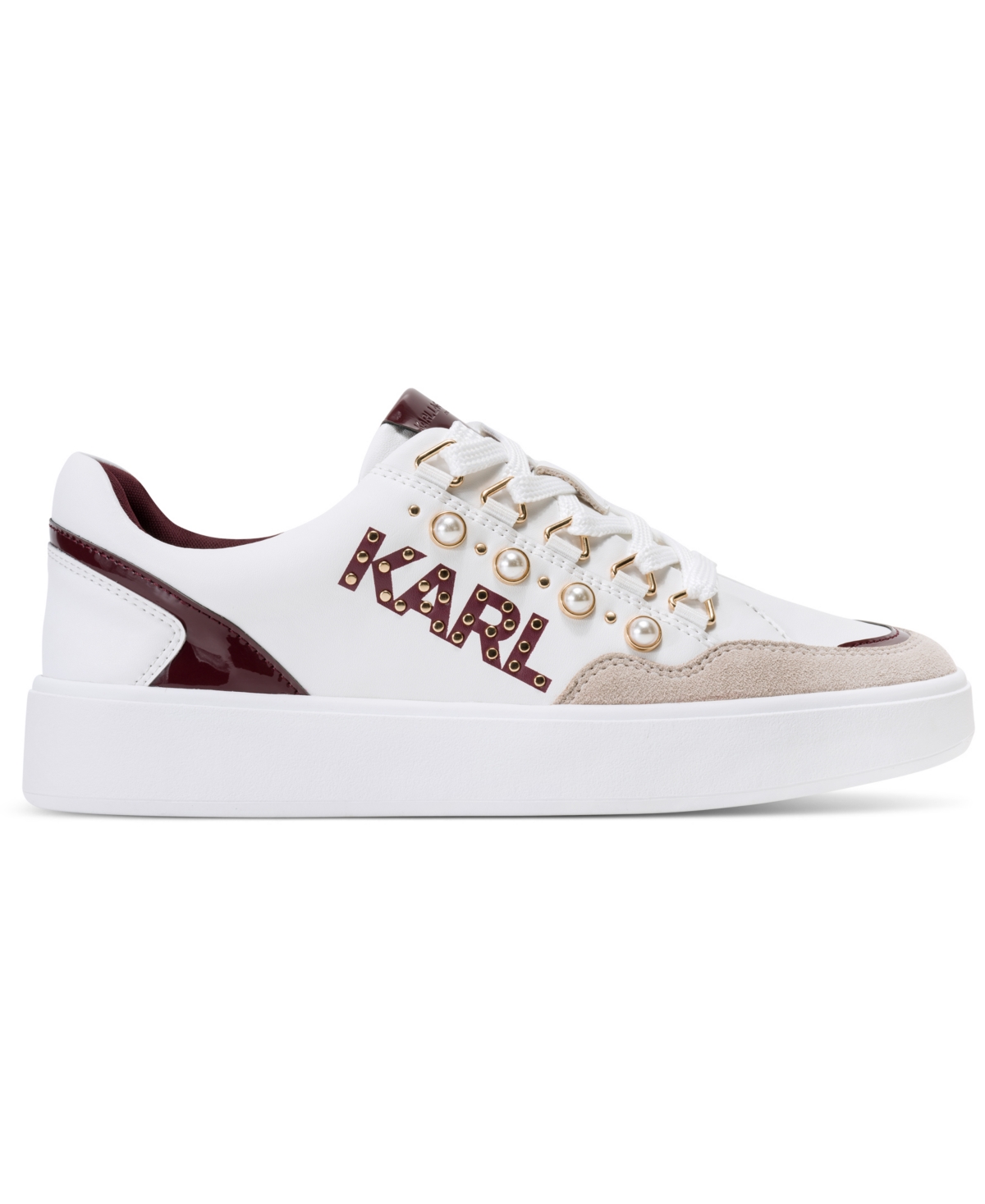 Karl Lagerfeld Women's Stazie Lace-up Athletic Sneakers