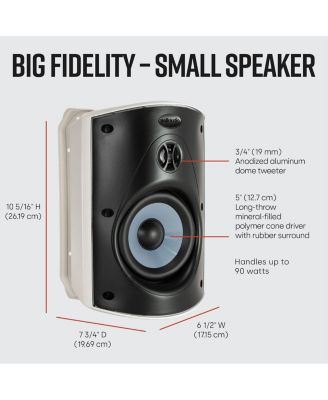 Atrium 5 All Weather Outdoor Loudspeakers - 4 Pack