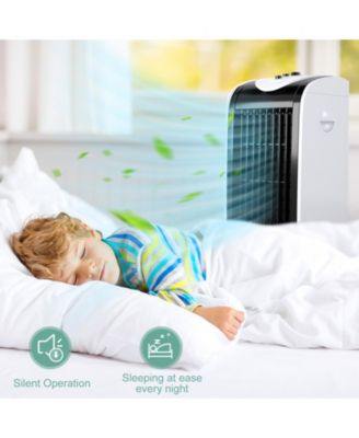 3-in-1 Portable Evaporative Air Cooler with Filter Knob for Indoor