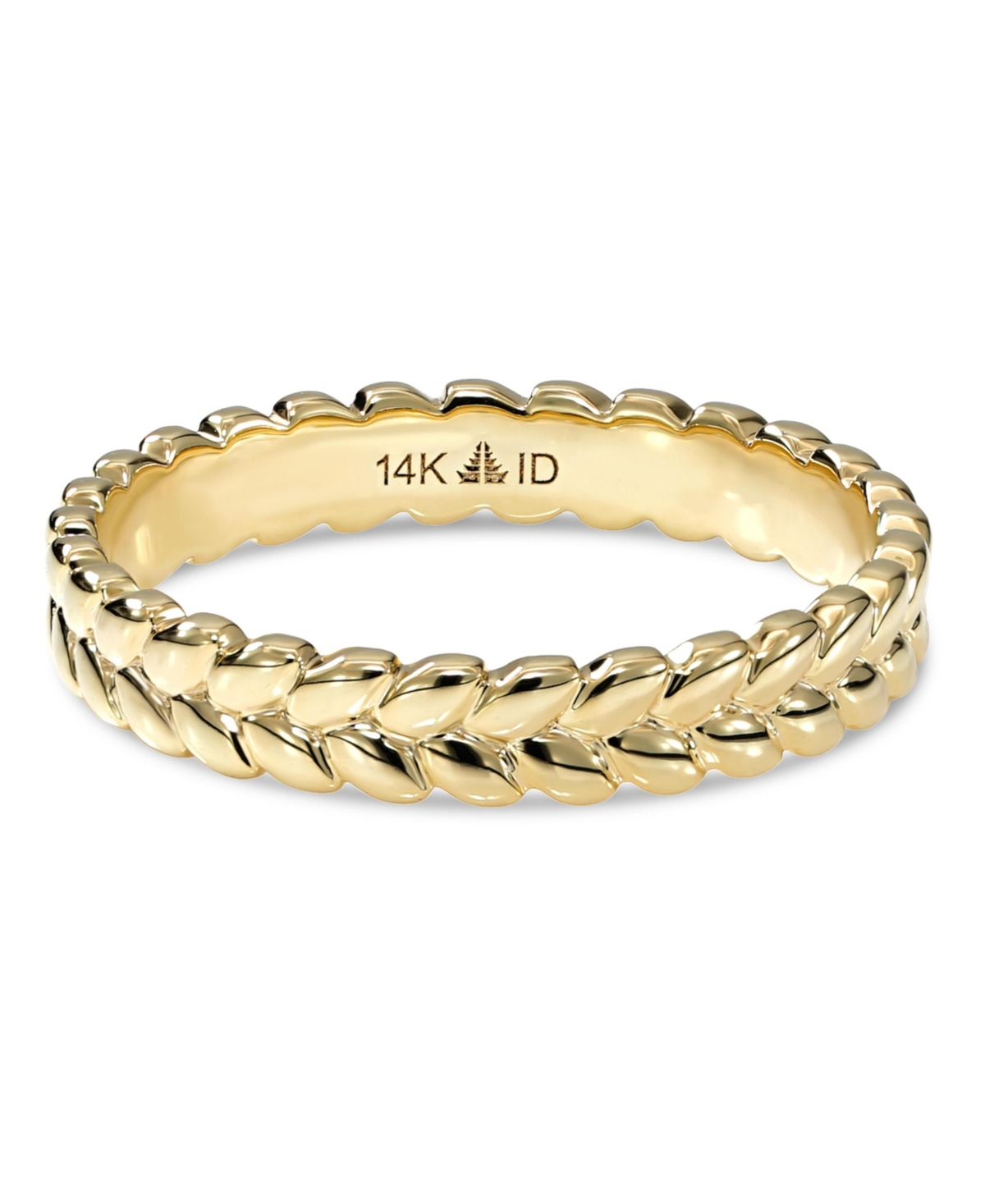 Wheat Ring in 14K Gold, Size 7, approx. 2.9 grams - Gold