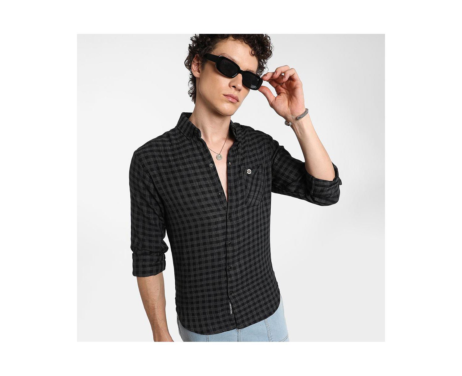 Men's Gingham Shirt