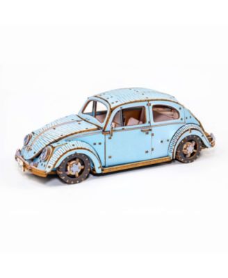 3D DIY Puzzle: 1949 VW Beetle Type 1 Wa-Gu-Mi Color Version - 346pcs