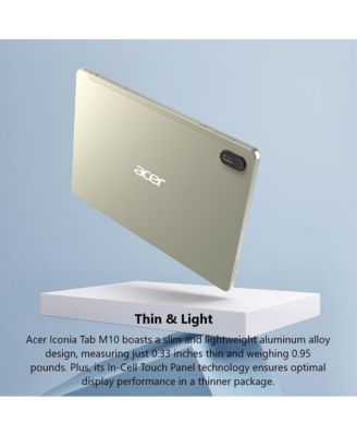 Iconia Tab M10 M10-11-K5N0 Tablet | 10.1" 1920 x 1200 IPS Touch | MediaTek MT8183C Octa-Core CPU