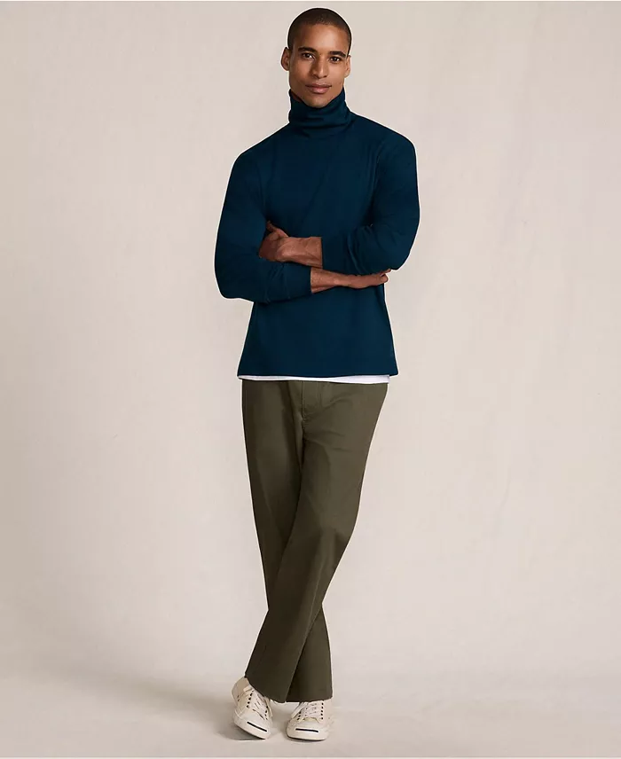 Men's Super Soft Supima Turtleneck T-Shirt - thumbnail 3