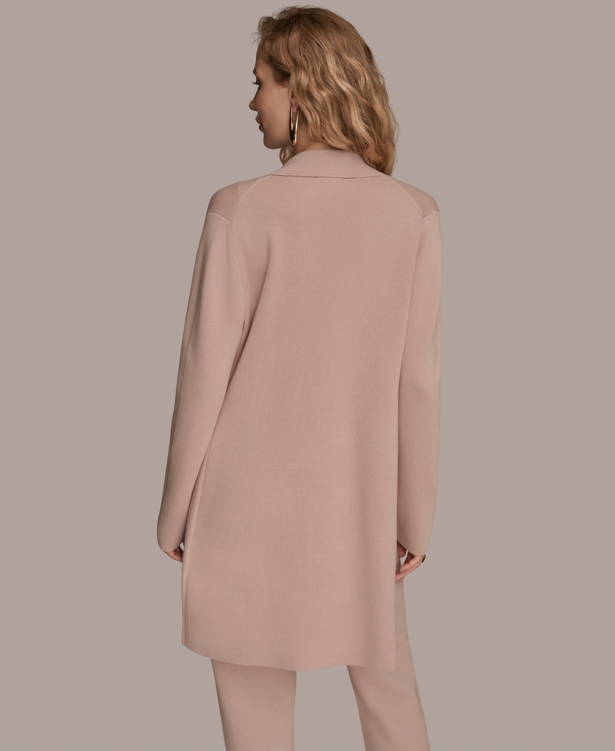 Donna Karan Women's Long Blazer In Brown