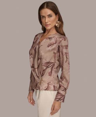 Women's Long Sleeve Printed Top