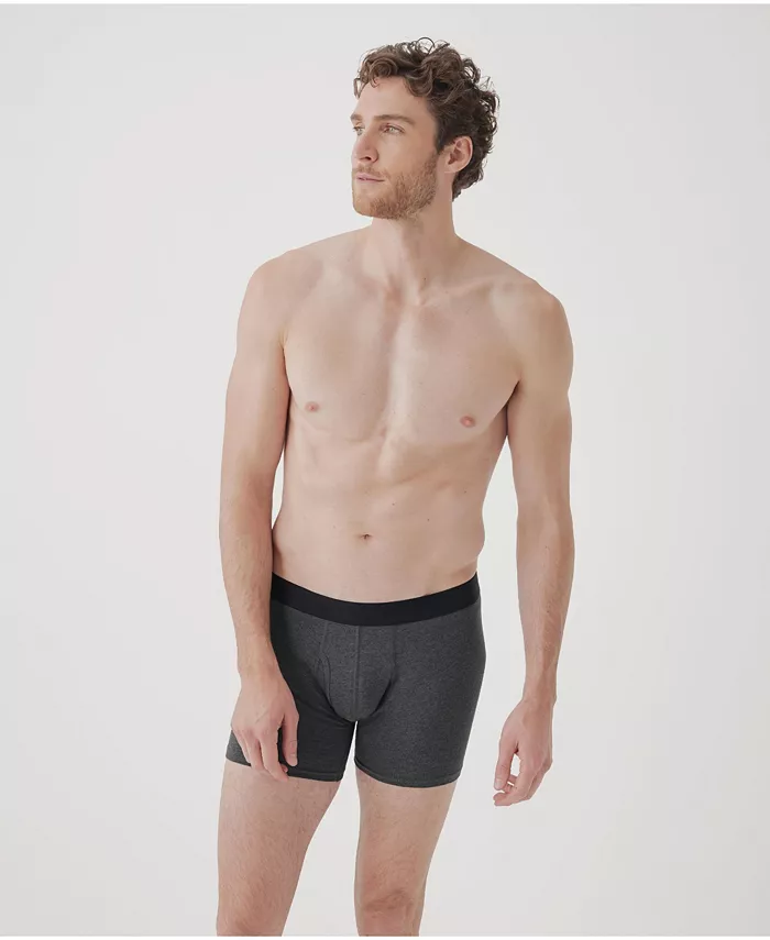 Men's Organic Cotton Everyday Boxer Brief 4-Pack - thumbnail 2