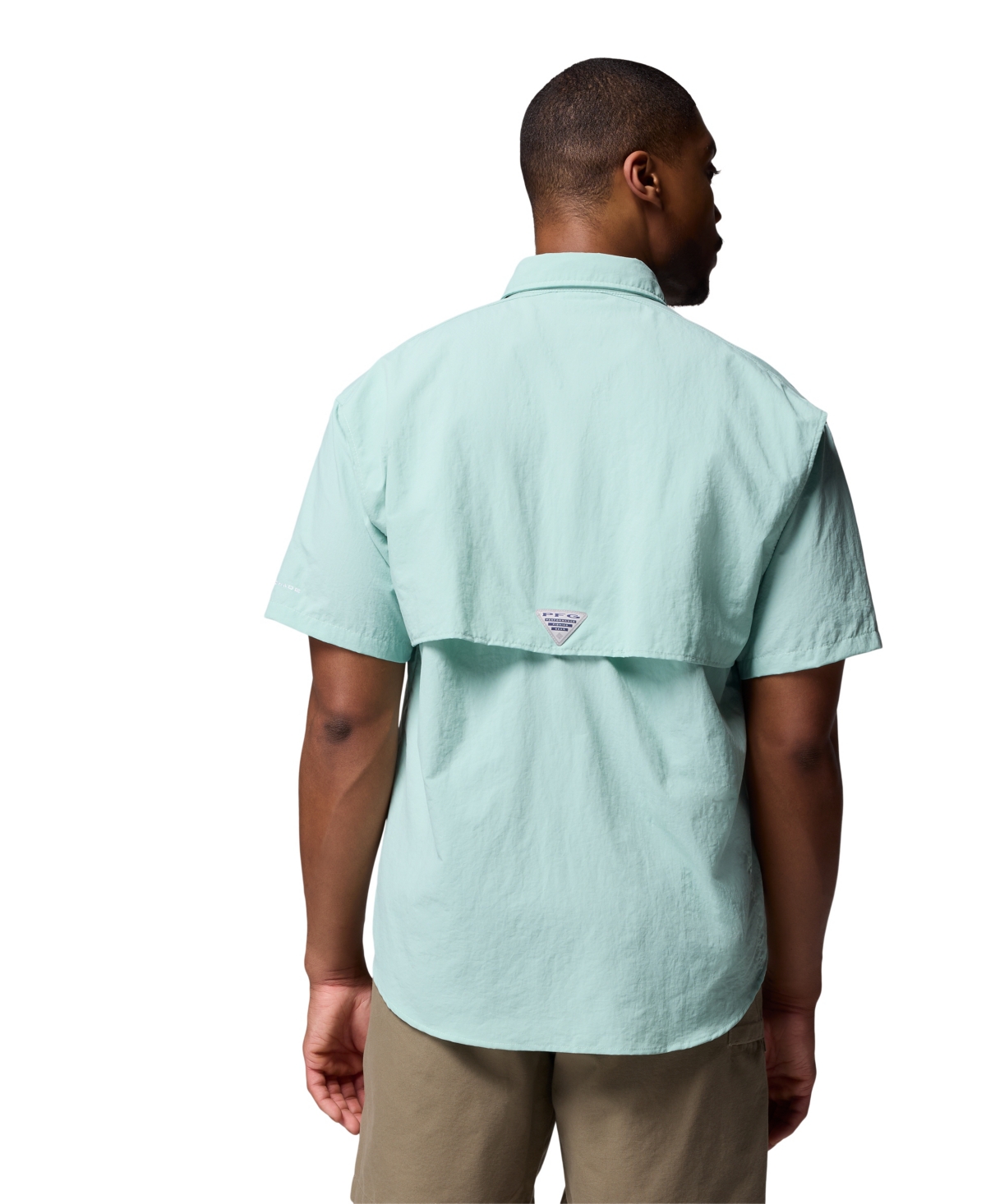 Columbia Men's Bahama Short Sleeve Shirt In Green