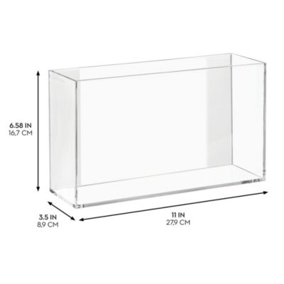 Adhesive Organizer Bin - Clear
