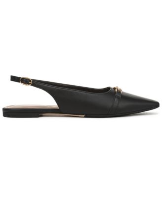 Women's Ginna Snip Toe Slingback Flats, Created for Macy's