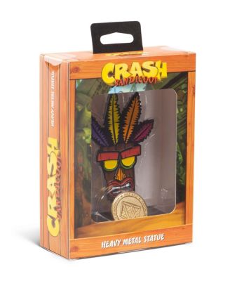 Heavy Metal Crash Bandicoot Statue - Aku Aku