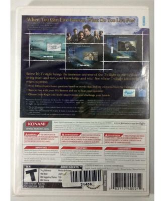 Scene It? Twilight - Nintendo Wii