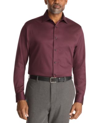 Calvin Klein Men's Steel Plus Regular Fit Dress Shirt
