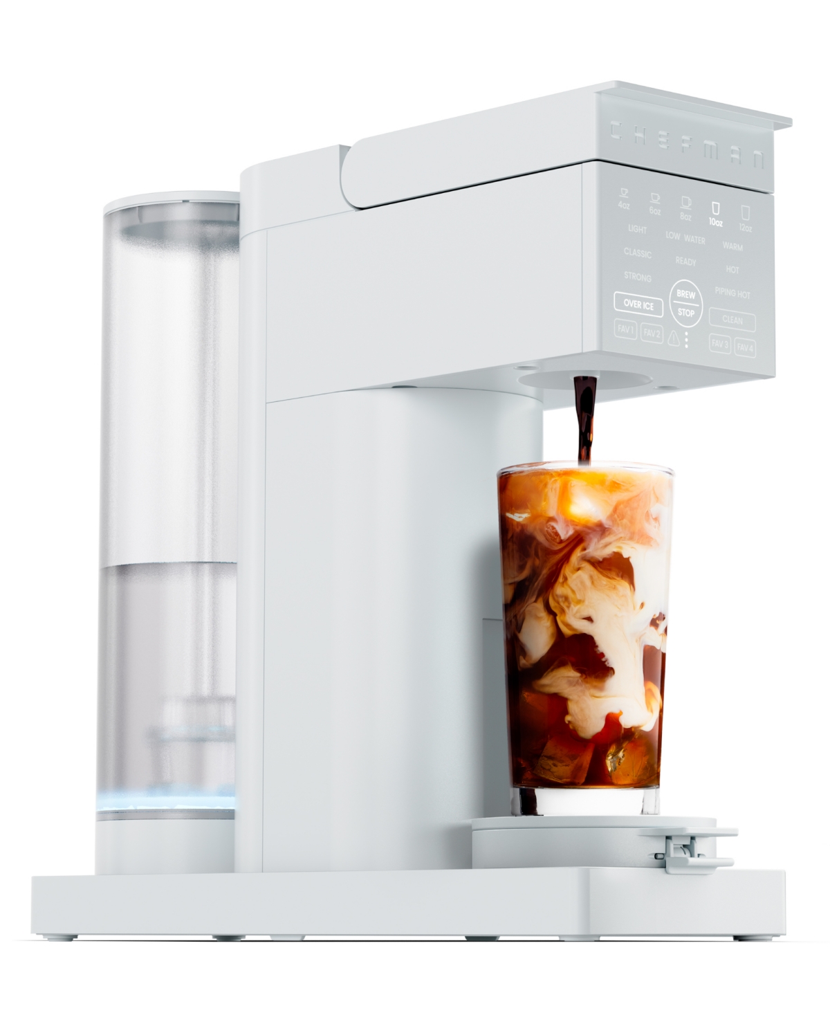 Chefman Caffeinator Coffee Maker In White