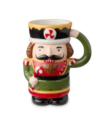 Nutcracker Parade 3-D Mugs, Set of 4