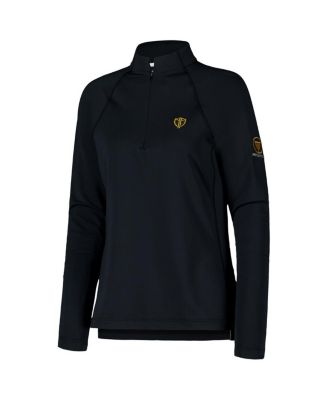 Women's Black Presidents Cup International Team Raglan Perth Quarter-Zip Sweatshirt