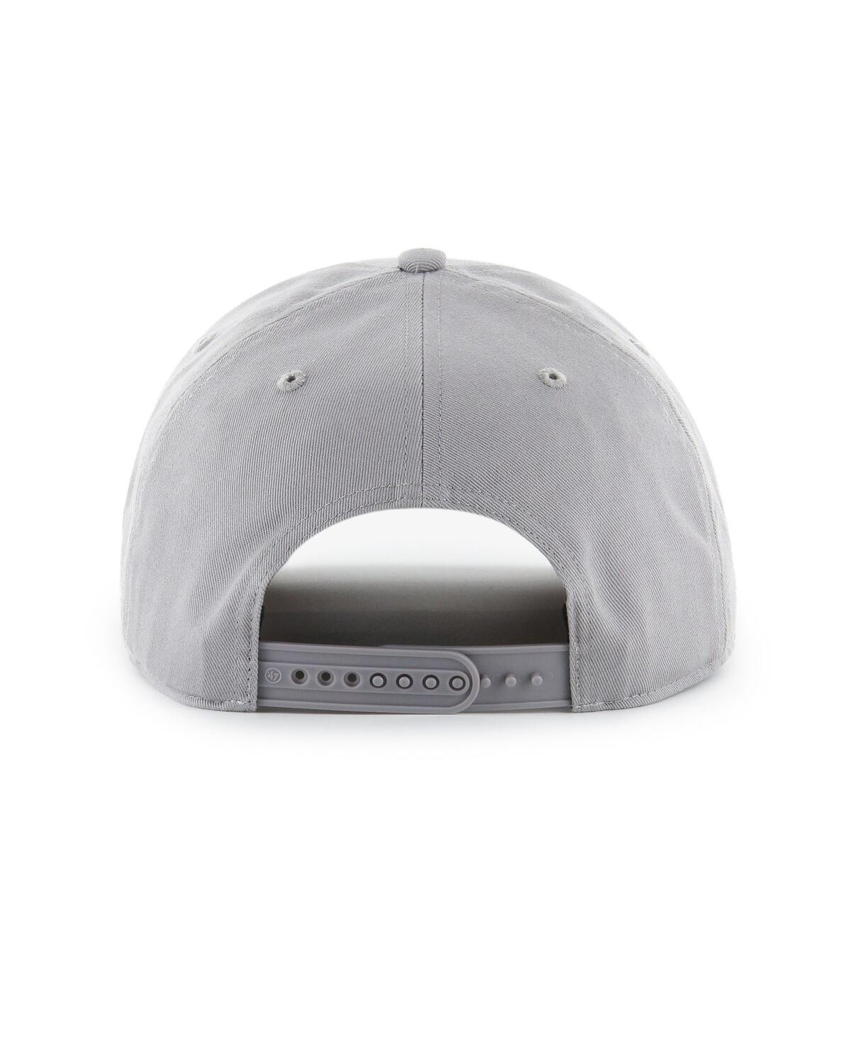 47 Brand Men's Gray New York Yankees Foundational Hitch Adjustable Hat In Gray