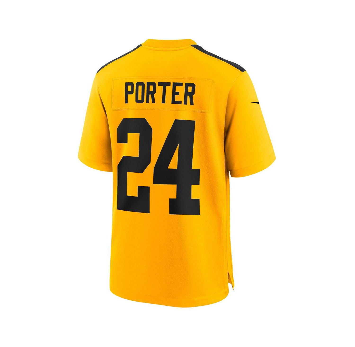 Big Boys and Girls Joey Porter Jr. Gold Pittsburgh Steelers Alternate 1933 Throwback Game Jersey