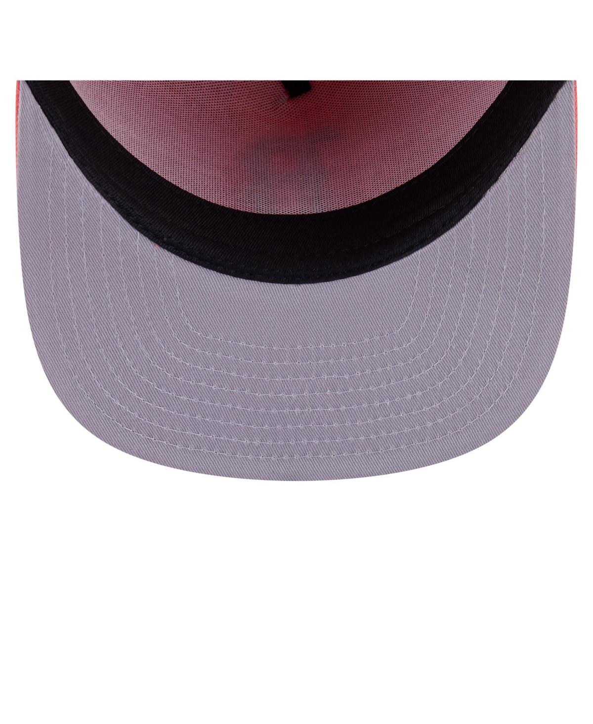 New Era Men's Coral Boston Red Sox Color Pack A-frame 59fifty Fitted Hat In Orange