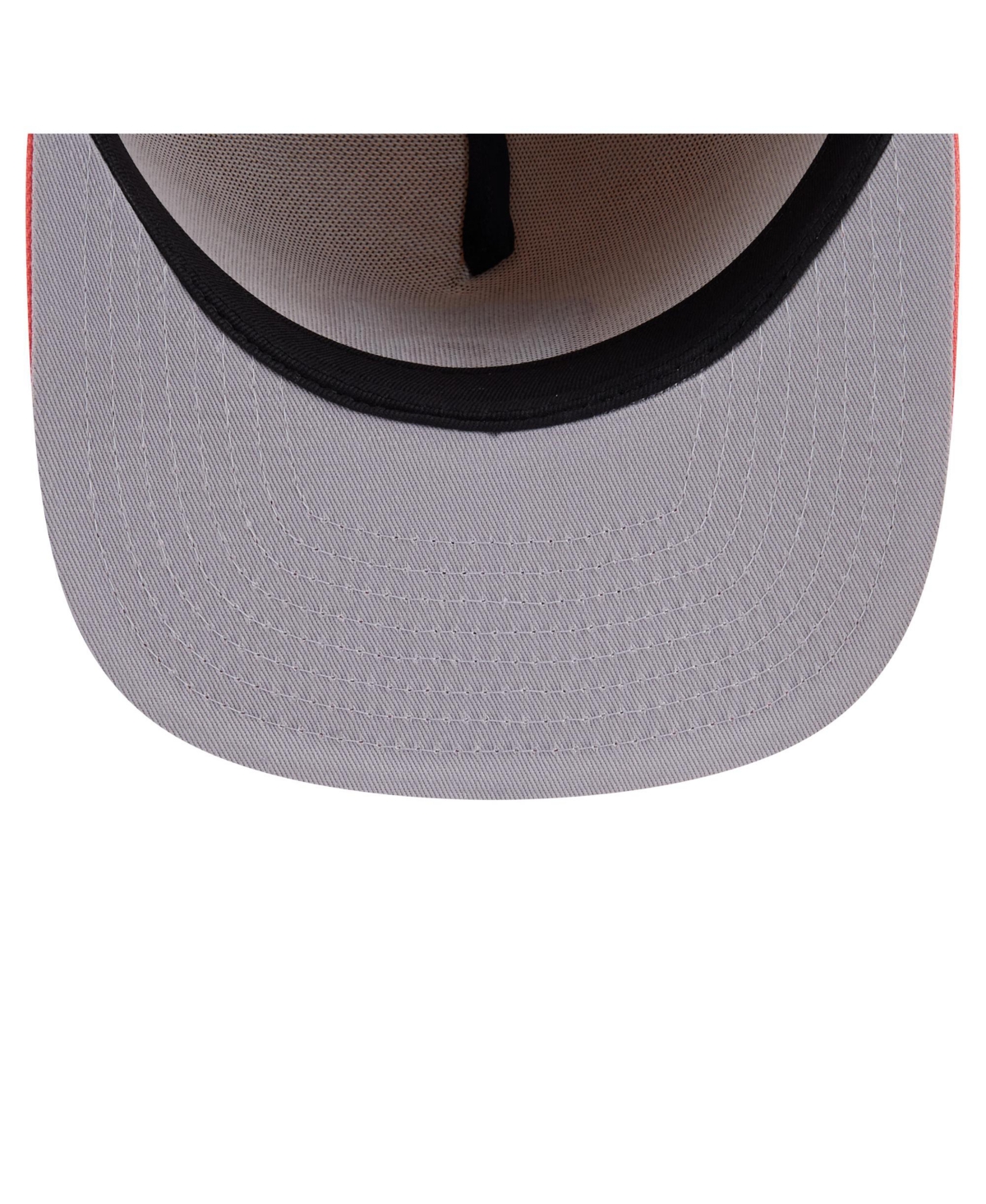 New Era Men's Light Beige/coral Milwaukee Brewers Two-tone Color Pack A-frame 59fifty Fitted Hat