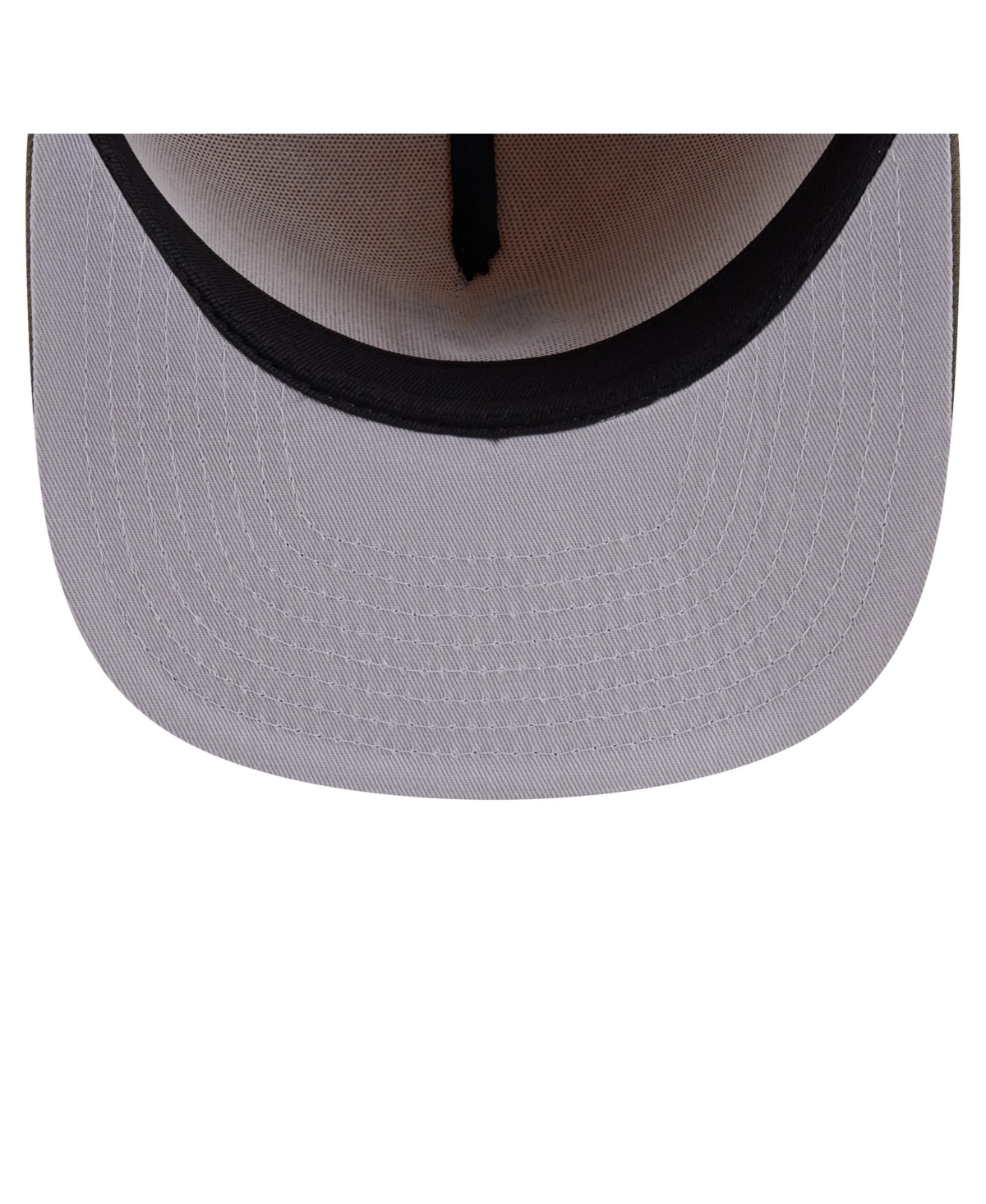 New Era Men's Light Beige/olive New York Mets Two-tone Color Pack A-frame 59fifty Fitted Hat In Multi