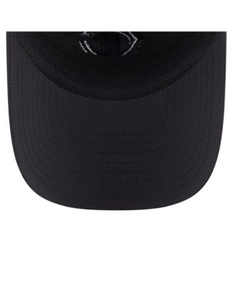 Men's Black Cincinnati Reds Ripstop Casual Classic Adjustable Hat