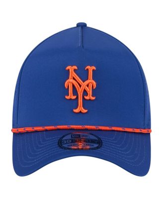 Men's Royal New York Mets 39THIRTY A-Frame Perforated Flex Hat
