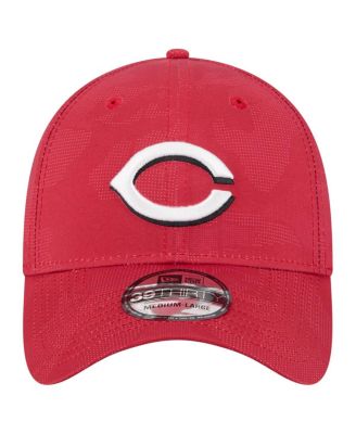 Men's Red Cincinnati Reds Tonal Camo 39THIRTY Flex Hat