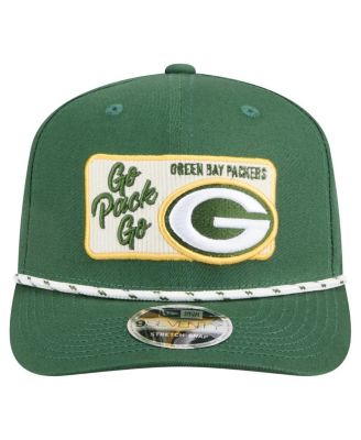 Men's Green Green Bay Packers Chant 9SEVENTY Stretch-Snap Hat