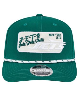 Men's Green New York Jets Chant 9SEVENTY Stretch-Snap Hat