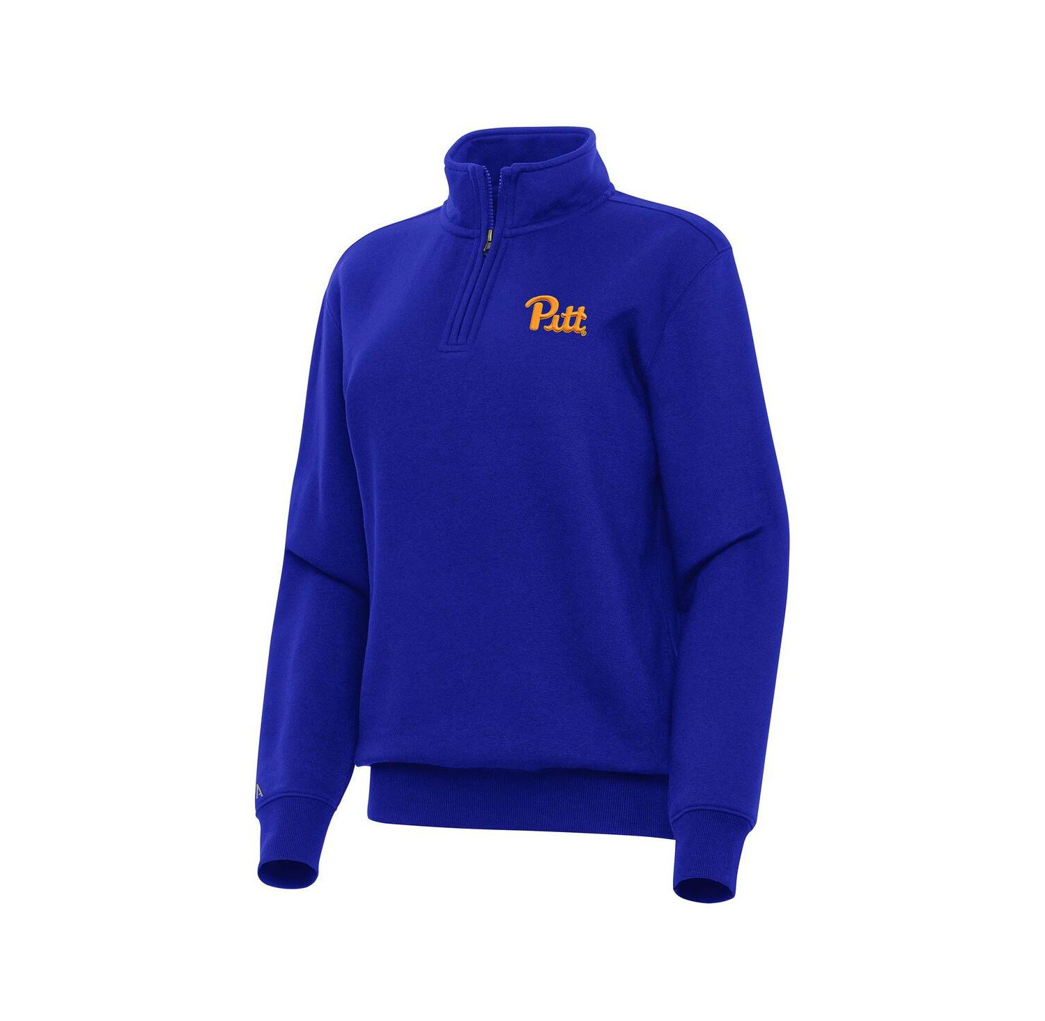 Women's Royal Pitt Panthers Victory Quarter-Zip Sweatshirt