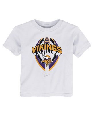 Toddler White Minnesota Vikings Icon Legend T-Shirt