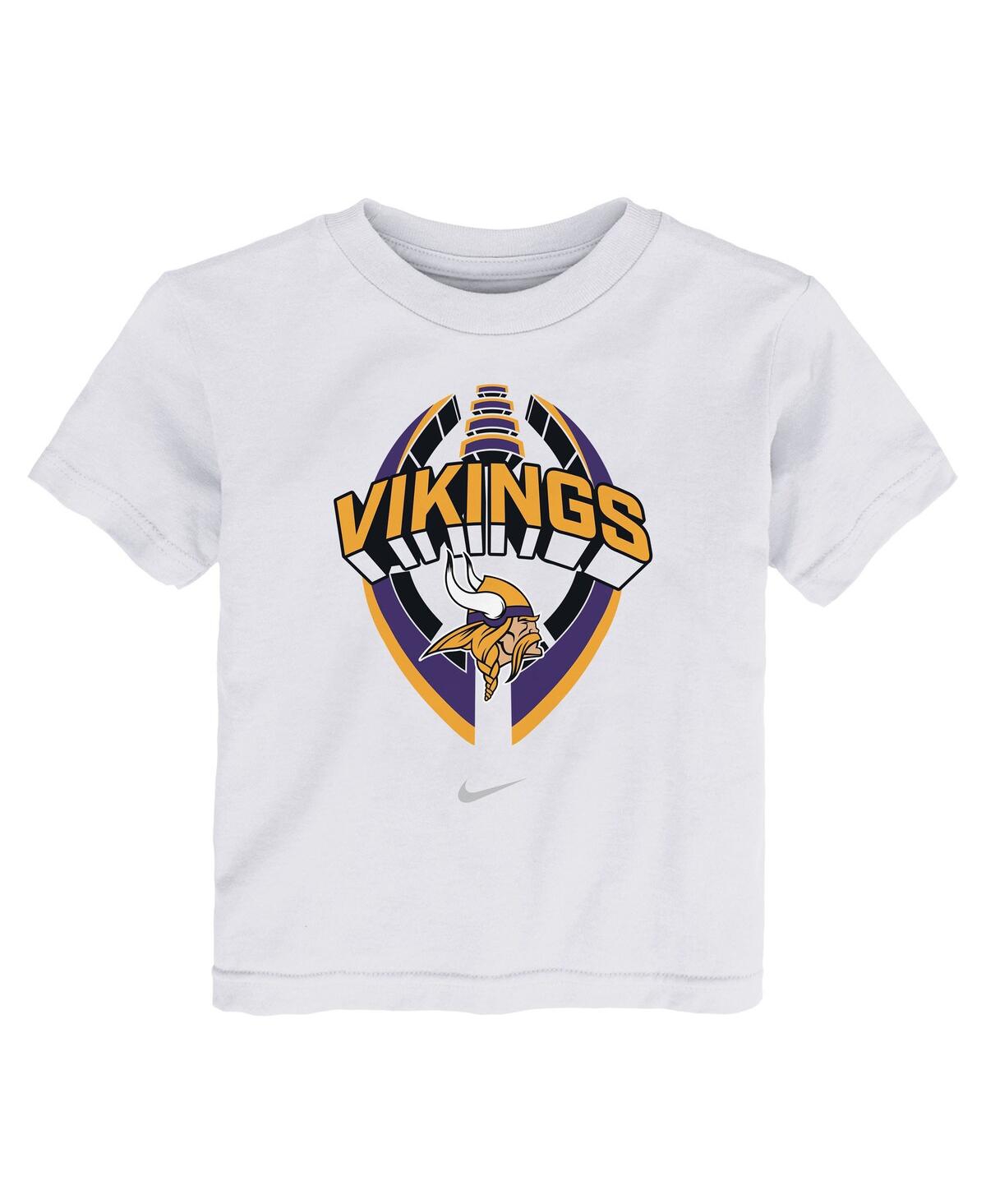 Nike Toddler White Minnesota Vikings Icon Legend T-shirt In White