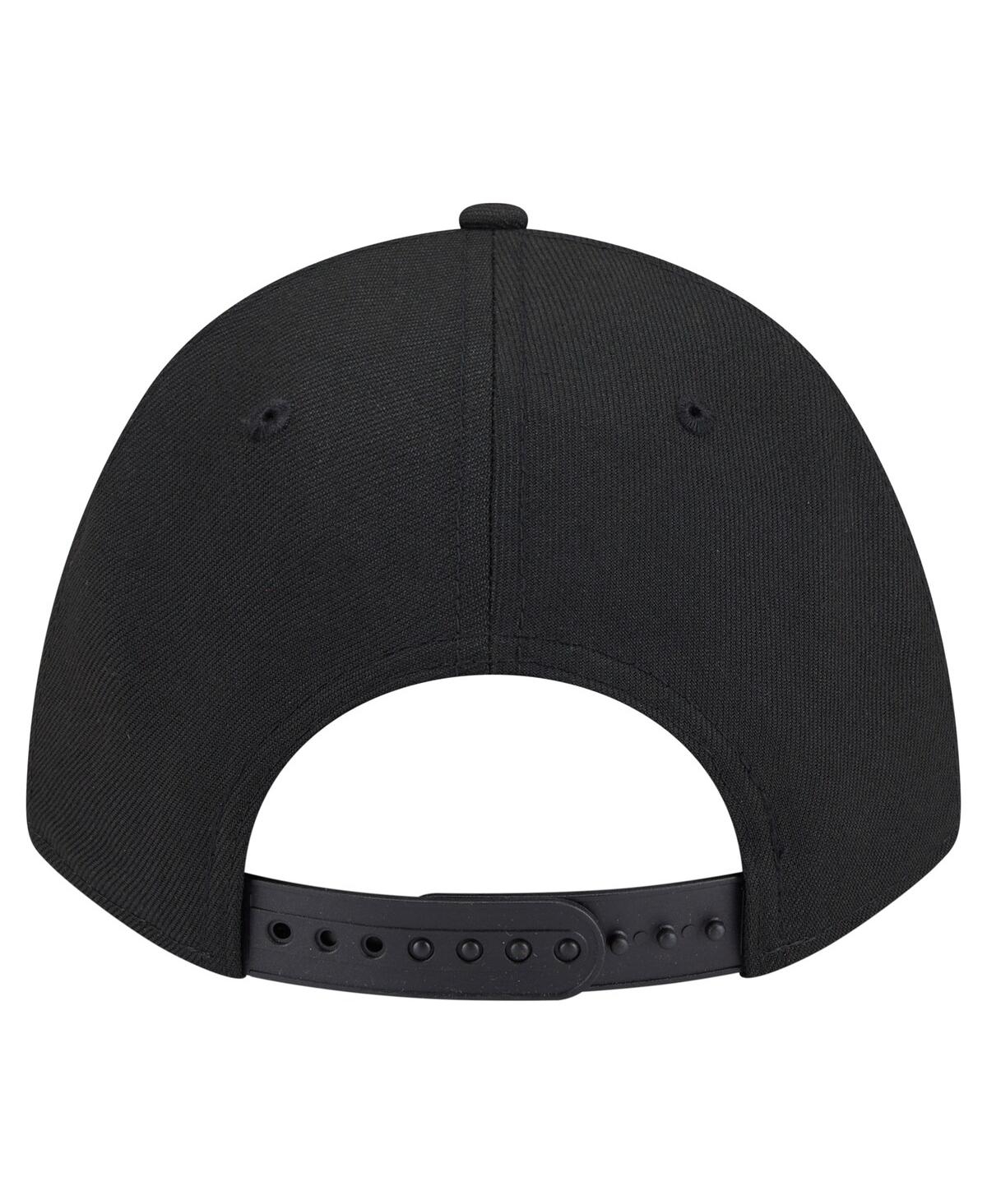 New Era Men's Black Cleveland Browns Team Collection 9forty M-crown A-frame Adjustable Hat In Black