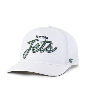 '47 Brand - Men's White New York Jets Brrr Fairway Hitch Adjustable Hat