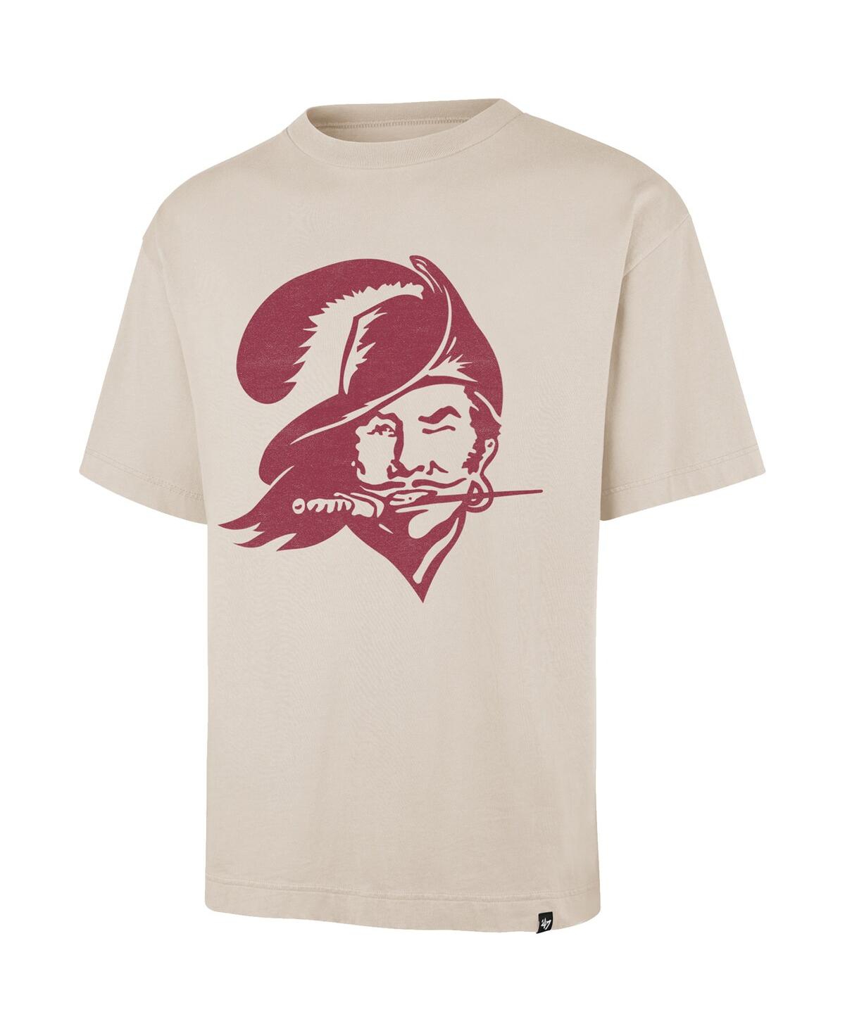 47 Brand Men's Tan Tampa Bay Buccaneers Bouldering Imprint Ravine Foundation Throwback T-shirt In Neutral