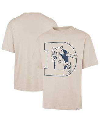 '47 Brand - Men's Tan Denver Broncos Bouldering Imprint Ravine Foundation Throwback T-Shirt