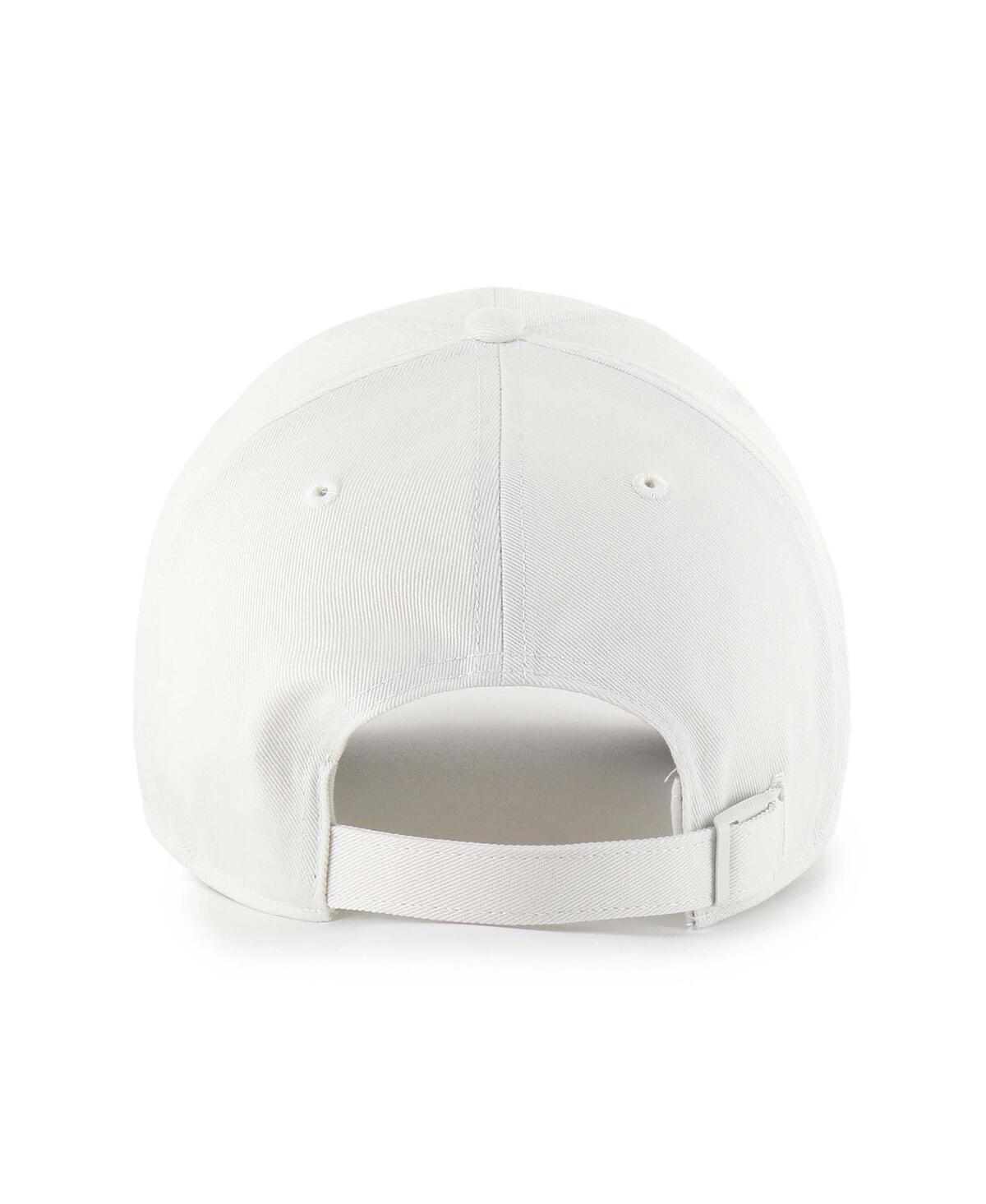 47 Brand Men's White Virginia Tech Hokies Contemporary Basics Foundation Clean Up Adjustable Hat In White