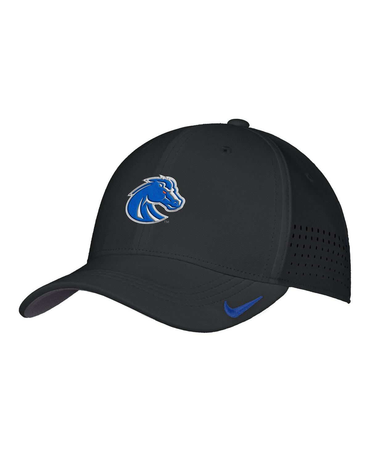 Nike Men's Black Boise State Broncos 2025â On-field Performance Flex Hat In Black